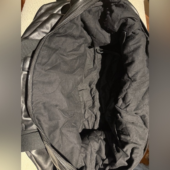 AllSaints | All Saints Leather Travel Weekender bag / duffel - Picture 5 of 6